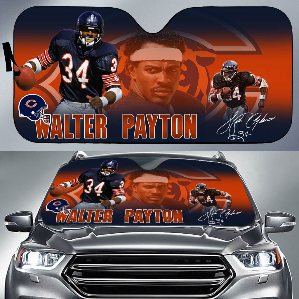 Chicago Bears Walter Payton 34 NFL 3D Hoodie Sweatshirt - Bring