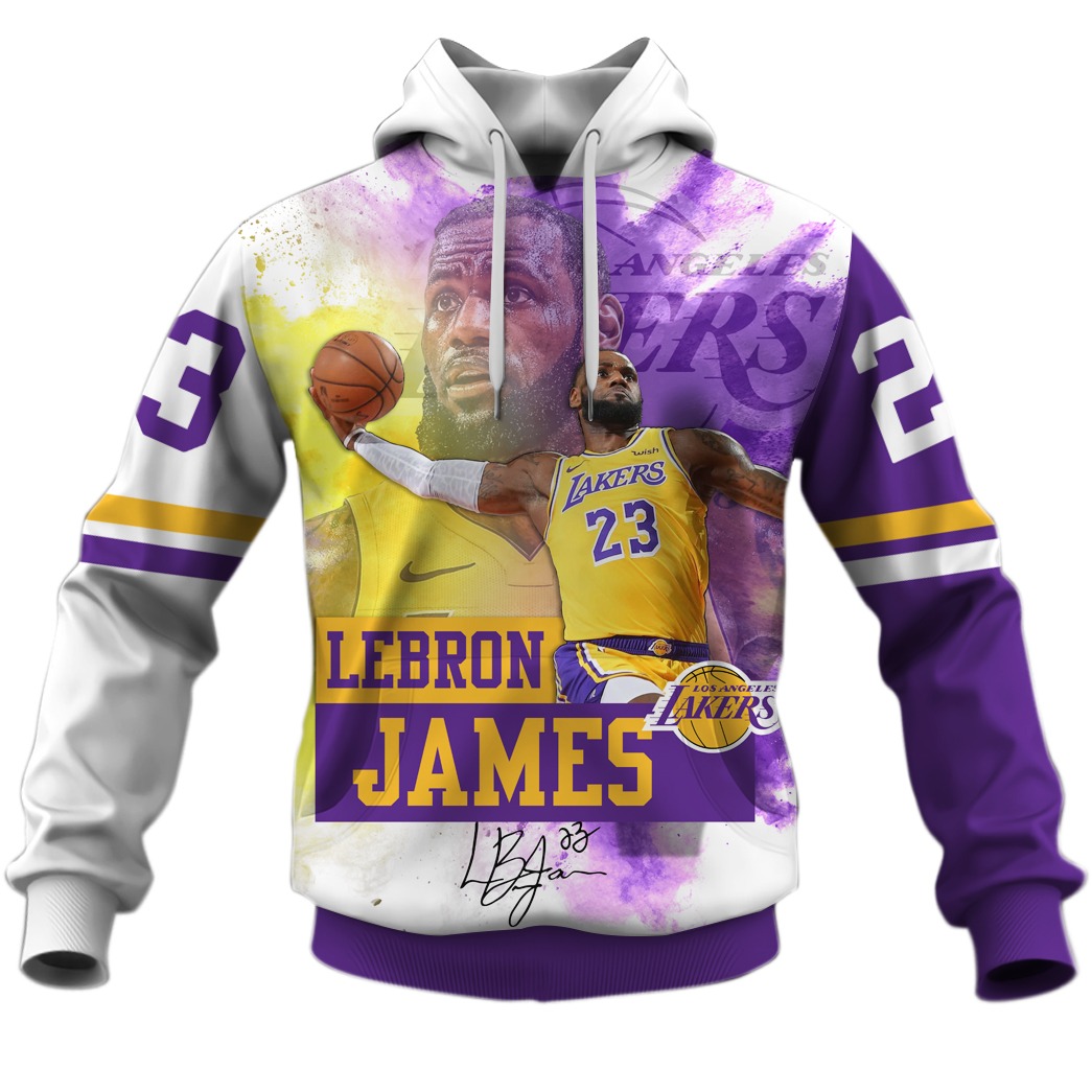 3D Hoodie Sweet Tshirt - Lakers 23 - REVER LAVIE