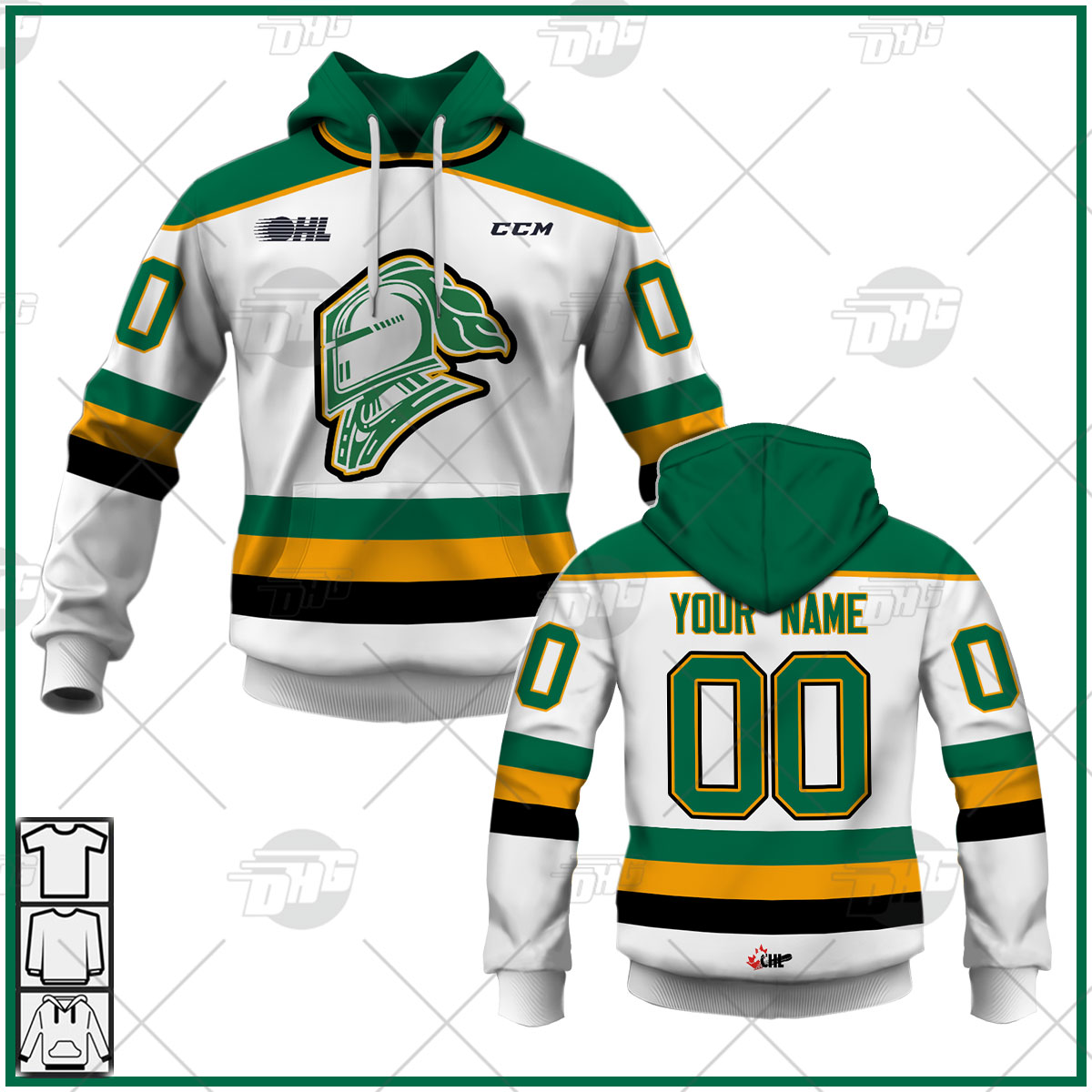 Official London Knights Jersey - Alternate