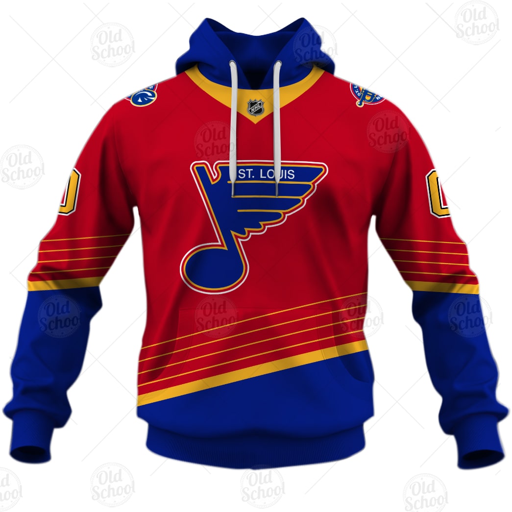 Personalized NHL St. Louis Blues Reverse Retro Hockey Jersey