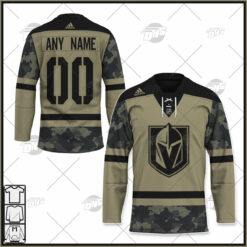Custom NHL Vegas Golden Knights Hunting Camouflage Design