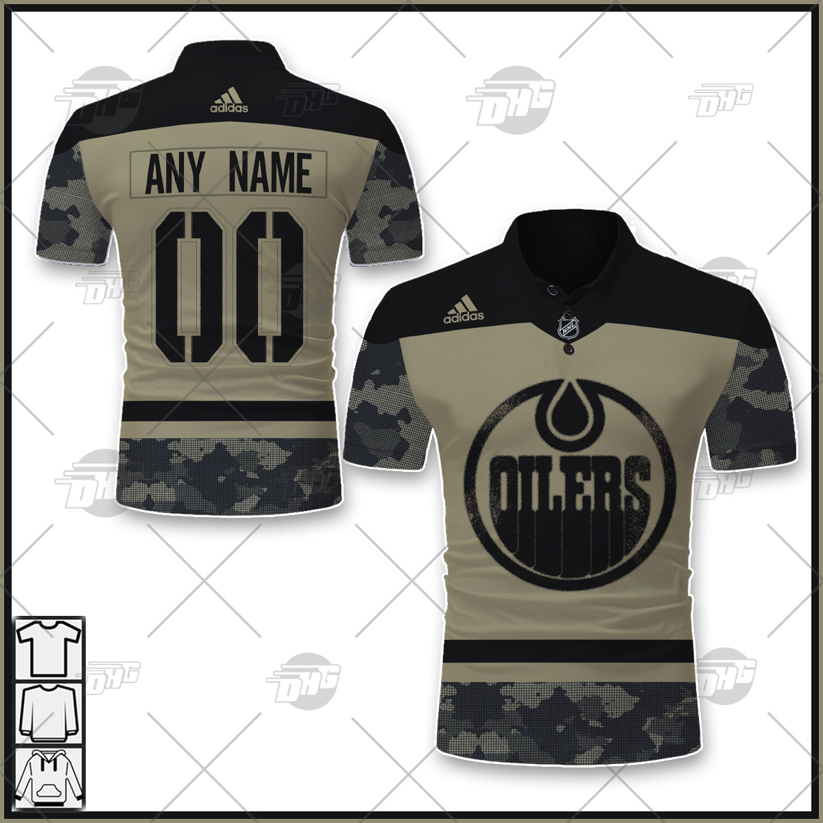 Edmonton Oilers NHL Custom Name Hawaiian Shirt For Men Women Gift